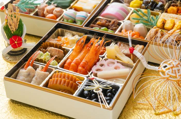 豪華なお節料理